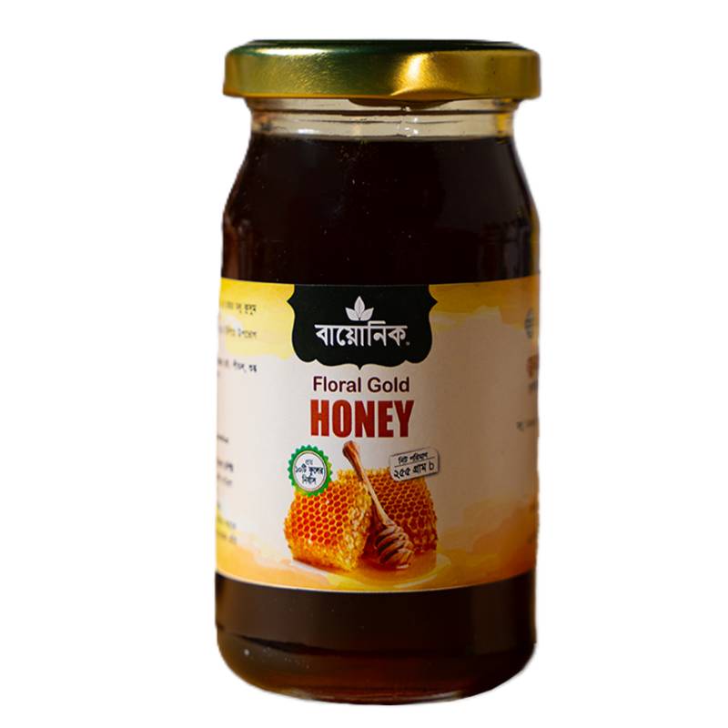 Floral Gold Honey (ফ্লোরাল গোল্ড হানি) 255gm